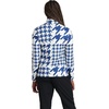 image:imageSpyder Womens Houndstooth Half Zip TNeckEblelctrblu