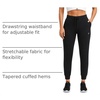 image:imageSpyder Womens Jogger Pants  Brushed Fleece High Waisted Slim Fit SoftBlack