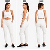 image:imageSpyder Womens Jogger Pants  Brushed Fleece High Waisted Slim Fit SoftPearl