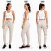 image:imageSpyder Womens Jogger Pants  Brushed Fleece High Waisted Slim Fit SoftSandstorm