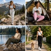 image:imageSpyder Womens Joggers  High Waisted Knit Pants Drawstring with PocketsToffee