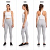 image:imageSpyder Womens Leggings  High Waisted Soft Fleece Legging with PocketsLight Heather Grey