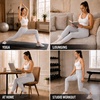 image:imageSpyder Womens Leggings  High Waisted Soft Fleece Legging with PocketsLight Heather Grey