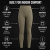 image:imageSpyder Womens Leggings  High Waisted Soft Fleece Legging with PocketsOlive