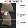image:imageSpyder Womens Leggings  High Waisted Soft Fleece Legging with PocketsOlive