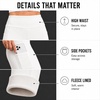 image:imageSpyder Womens Leggings  High Waisted Soft Fleece Legging with PocketsWhite