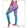 image:imageSpyder Womens Leggings  Poly Span Knit UPF 50 High Waisted PantsAqua Haze