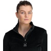 image:imageSpyder Womens Shimmer Bug Half Zip TNeck Ski Base LayerBlack