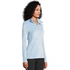 image:imageSpyder Womens Shimmer Bug Half Zip TNeck Ski Base LayerBlue Drift