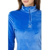 image:imageSpyder Womens Shimmer Bug Half Zip TNeck Ski Base LayerElectric Blue