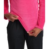 image:imageSpyder Womens Shimmer Bug Half Zip TNeck Ski Base LayerPink