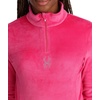 image:imageSpyder Womens Shimmer Bug Half Zip TNeck Ski Base LayerPink