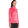 image:imageSpyder Womens Shimmer Bug Half Zip TNeck Ski Base LayerPrism Pink
