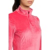 image:imageSpyder Womens Shimmer Bug Half Zip TNeck Ski Base LayerPrism Pink