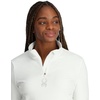 image:imageSpyder Womens Shimmer Bug Half Zip TNeck Ski Base LayerWhite