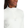 image:imageSpyder Womens Shimmer Bug Half Zip TNeck Ski Base LayerWhite