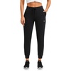 image:imageSpyder Womens Jogger Pants  Brushed Fleece High Waisted Slim Fit SoftBlack