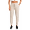 image:imageSpyder Womens Jogger Pants  Brushed Fleece High Waisted Slim Fit SoftSandstorm
