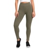 image:imageSpyder Womens Leggings  High Waisted Soft Fleece Legging with PocketsOlive
