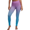 image:imageSpyder Womens Leggings  Poly Span Knit UPF 50 High Waisted PantsAqua Haze