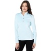 image:imageSpyder Womens Shimmer Bug Long Sleeve Half Zip TNeck Fleece TopFrost