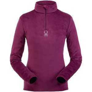image:imageSpyder Shimmer Bug Zip TNeckRaisin