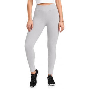 image:imageSpyder Womens Leggings  High Waisted Soft Fleece Legging with PocketsLight Heather Grey