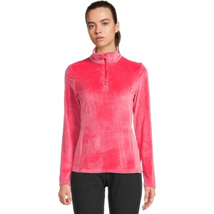 image:imageSpyder Womens Shimmer Bug Half Zip TNeck Ski Base LayerPrism Pink