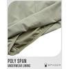 image:imageSpyder Womens Casual Shorts  Stretch Builtin Liner Lightweight BottomsLight Olive