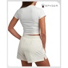 image:imageSpyder Womens Casual Shorts  Stretch Builtin Liner Lightweight BottomsPearl