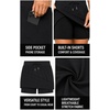 image:imageSpyder Womens Skort  Athletic Stretch Mini Skorts for Women  Performance Skirt with Built in Shorts for Golf and TennisBlack