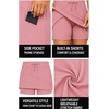 image:imageSpyder Womens Skort  Athletic Stretch Mini Skorts for Women  Performance Skirt with Built in Shorts for Golf and TennisFrench Rose