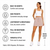 image:imageSpyder Womens Skort  Athletic Stretch Mini Skorts for Women  Performance Skirt with Built in Shorts for Golf and TennisMushroom