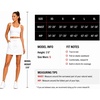 image:imageSpyder Womens Skort  Athletic Stretch Mini Skorts for Women  Performance Skirt with Built in Shorts for Golf and TennisWhite