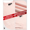 image:imageSpyder Womens Sweaters  Long Sleeve Terry Fleece Breathable Pullover SoftPeach Blush