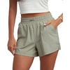 image:imageSpyder Womens Casual Shorts  Stretch Builtin Liner Lightweight BottomsLight Olive