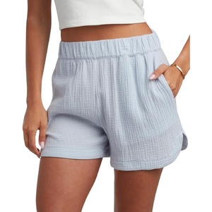 image:imageSpyder Womens Shorts  Lightweight Breathable Woven Pull On Side PocketsMist Blue