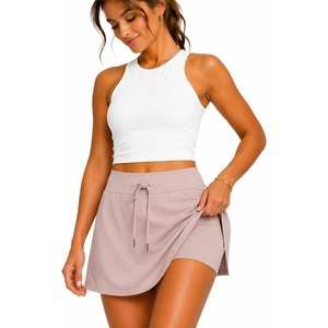 image:imageSpyder Womens Skort  Athletic Stretch Mini Skorts for Women  Performance Skirt with Built in Shorts for Golf and TennisMushroom