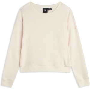 image:imageSpyder Womens Sweaters  Long Sleeve Terry Fleece Breathable Pullover SoftPearl