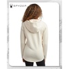 image:imageSpyder Womens Fleece Sweatshirt  UPF 30 Wind Resistant Full Zip Cozy HoodPearl