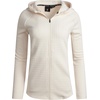 image:imageSpyder Womens Fleece Sweatshirt  UPF 30 Wind Resistant Full Zip Cozy HoodPearl
