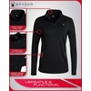 image:imageSpyder Womens Quarter Zip Pullover  Brushed Fleece Mock Neck SweatshirtBlack