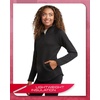 image:imageSpyder Womens Quarter Zip Pullover Sweatshirt  Mock Neck Knit FleeceBlack