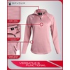 image:imageSpyder Womens Quarter Zip Pullover Sweatshirt  Mock Neck Knit FleeceMauve Rose