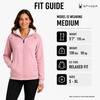 image:imageSpyder Womens Sherpa Fleece Jacket  Waffle Knit Heavyweight Full Zip HoodiMauve Rose