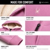 image:imageSpyder Womens Sherpa Fleece Jacket  Waffle Knit Heavyweight Full Zip HoodiOrchid