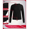 image:imageSpyder Womens Sweater  Wind Resistant Lightweight Ribbed Knit PulloverBlack