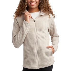 image:imageSpyder Womens Fleece Sweatshirt  UPF 30 Wind Resistant Full Zip Cozy HoodSandstorm