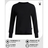 image:imageSpyder Womens Crewneck Sweatshirt  Long Sleeve Soft Fleece Pullover TopBlack