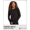 image:imageSpyder Womens Crewneck Sweatshirt  Long Sleeve Soft Fleece Pullover TopBlack